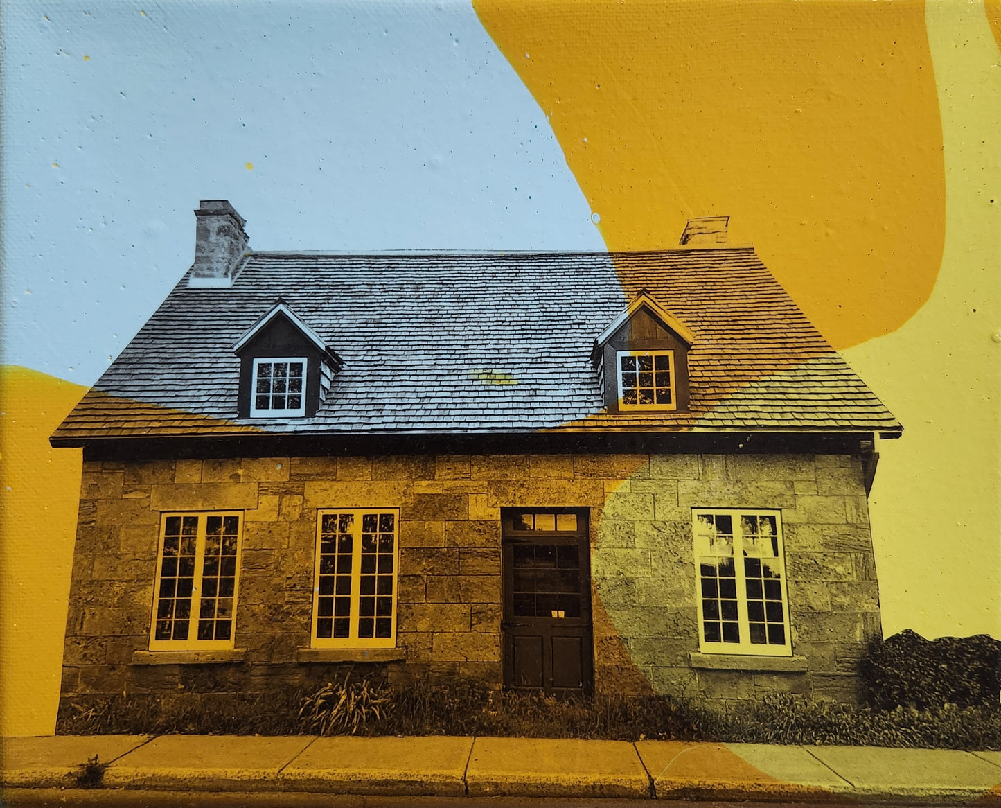 old building paintings