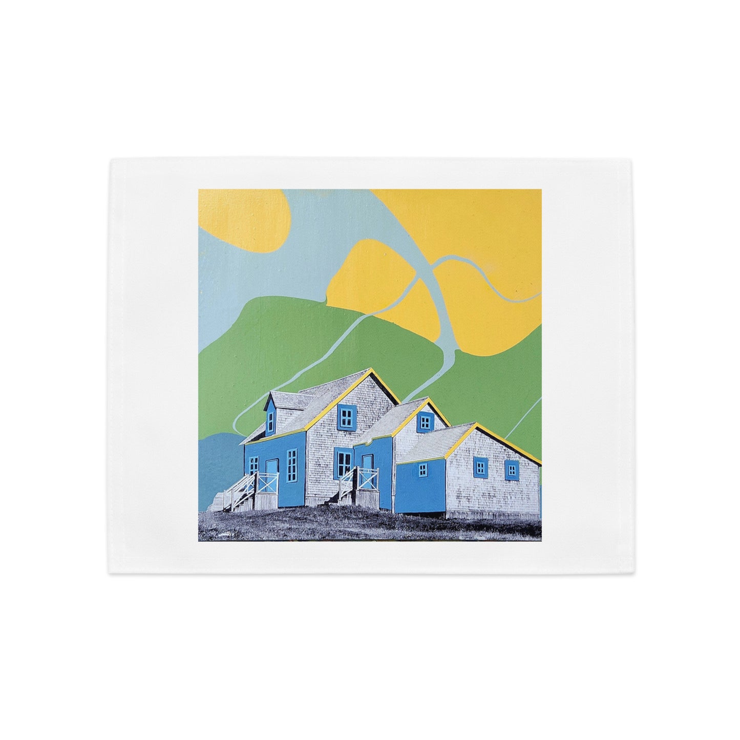 Placemat Set of 4 with architectural designs