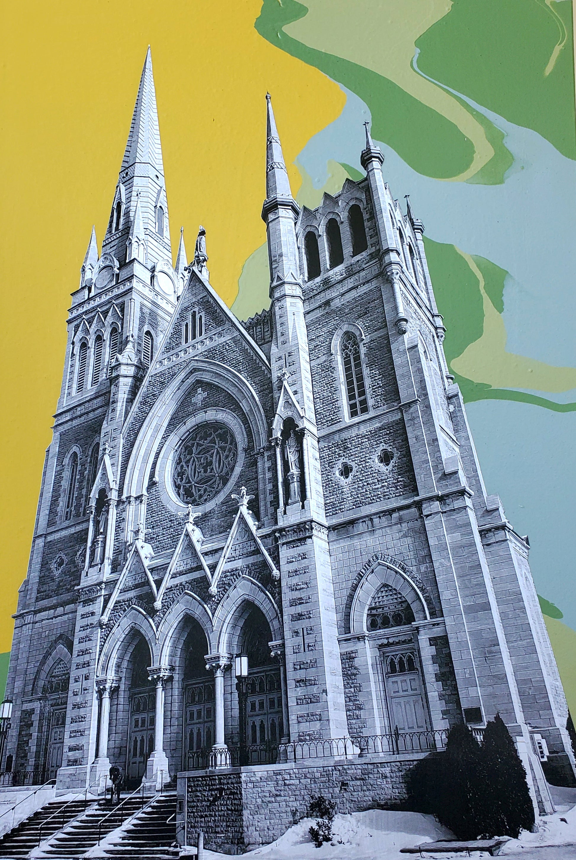 cathedral painting