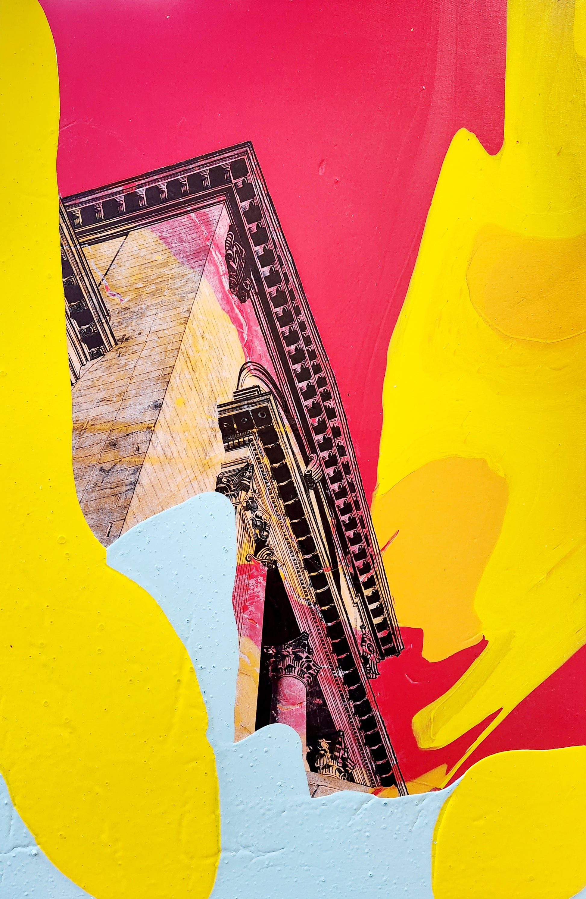heritage architecture detailing painting